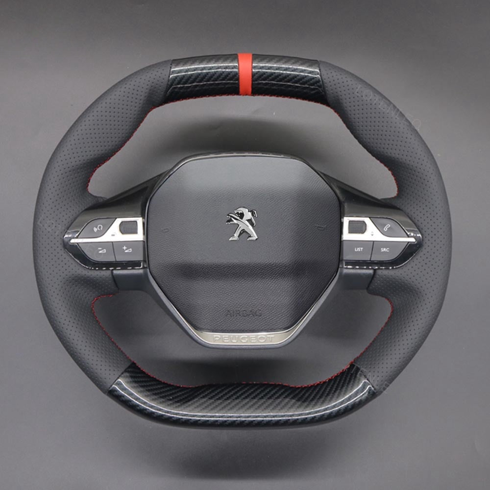 Steering Wheel Cover for Peugeot 208 308 508 SW 2008 3008 5008 Partner Rifter 2016-2022