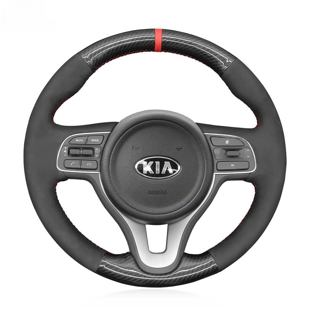 Steering Wheel Cover for Kia Sportage 4 Niro Optima 2015-2022