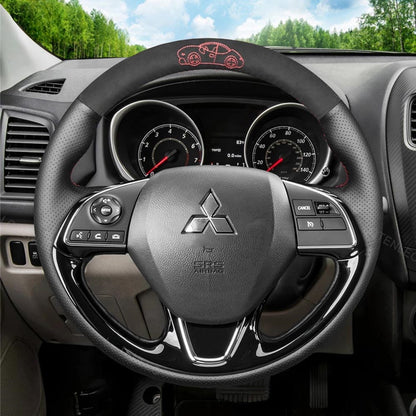 Steering Wheel Cover for Mitsubishi ASX Outlander Sport RVR Mirage G4 Eclipse Cross 2015-2024