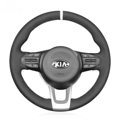 Steering Wheel Cover for Kia K2 Rio 4 Picanto Stonic 2017-2022