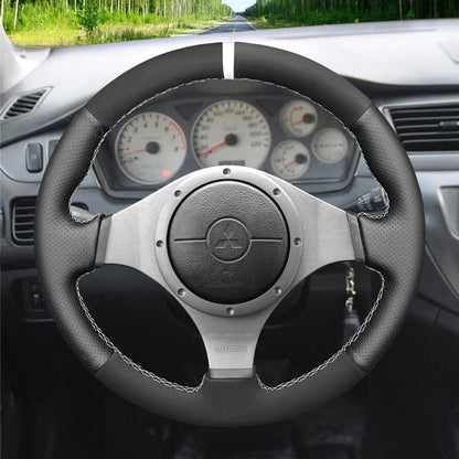 Steering Wheel Cover for Mitsubishi Lancer Evolution EVO 9 IX 8 VIII 7 VII 2001-2007