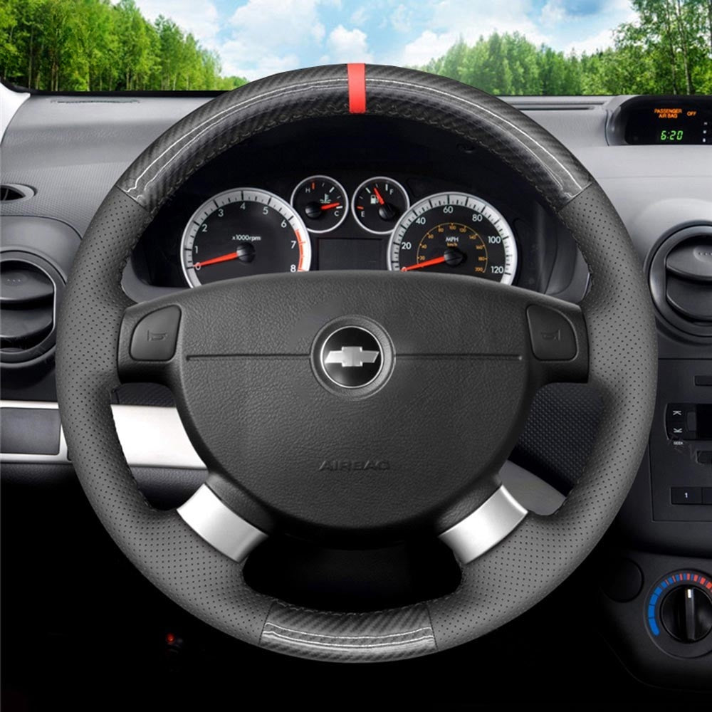 Steering Wheel Cover for Chevrolet Aveo Kalos Lacetti Nubira / Holden Barina Viva / Pontiac G3