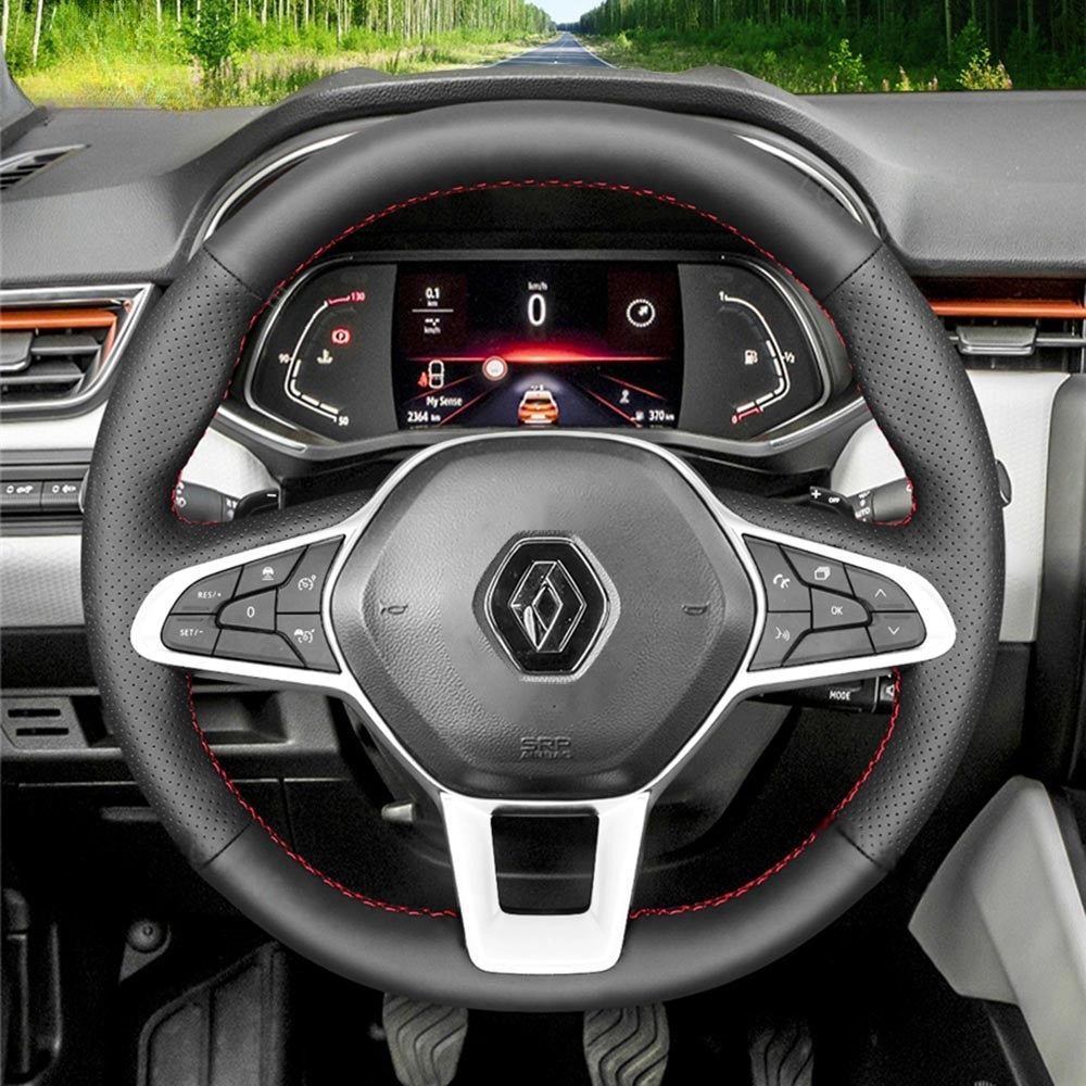 Steering Wheel Cover for Renault Clio 5 V Captur 2 Zoe 2019-2020