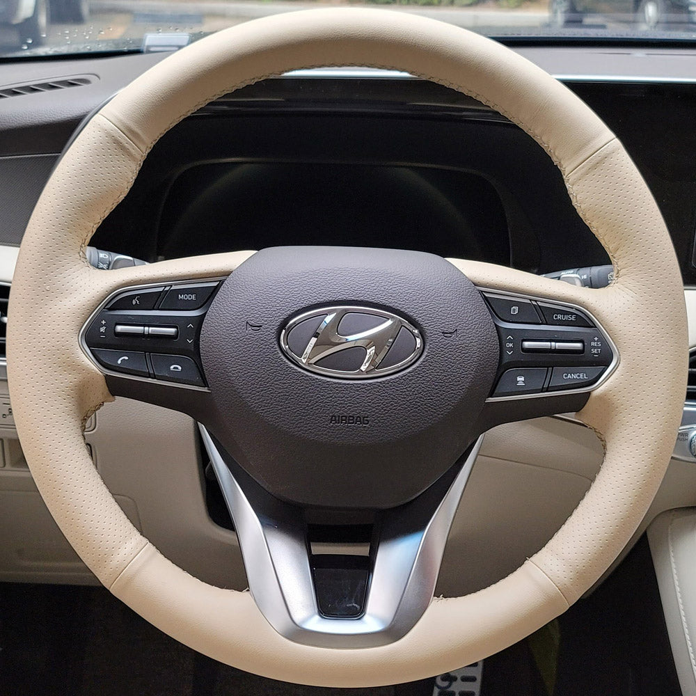 Steering Wheel Cover for Hyundai Santa Fe Palisade 2018-2023