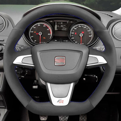 Steering Wheel Cover for Seat Ibiza 6J FR CUPRA Mii FR 2012-2020