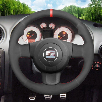 Steering Wheel Cover for Seat Leon FR Cupra MK2 1P Ibiza FR 6L 2005-2009