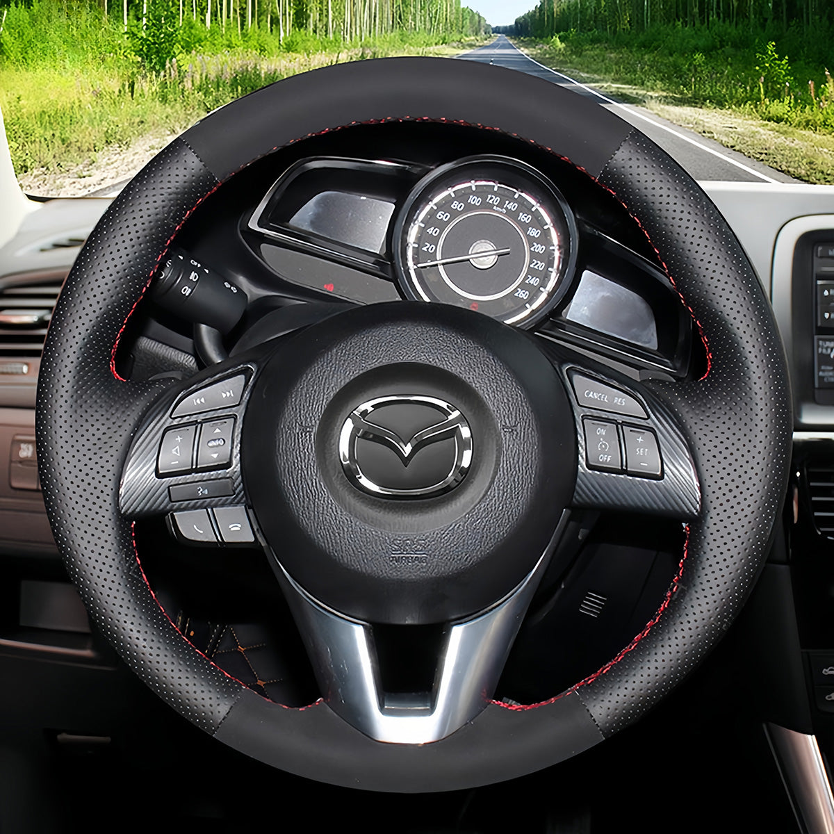 Steering Wheel Cover for Toyota Yaris iA 2017 2018