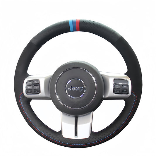 Steering Wheel Cover for Jeep Compass Grand Cherokee Wrangler Patriot Liberty 2010-2019