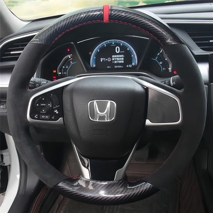 Steering Wheel Cover for Honda Civic 10 X CR-V CRV Clarity 2016-2022