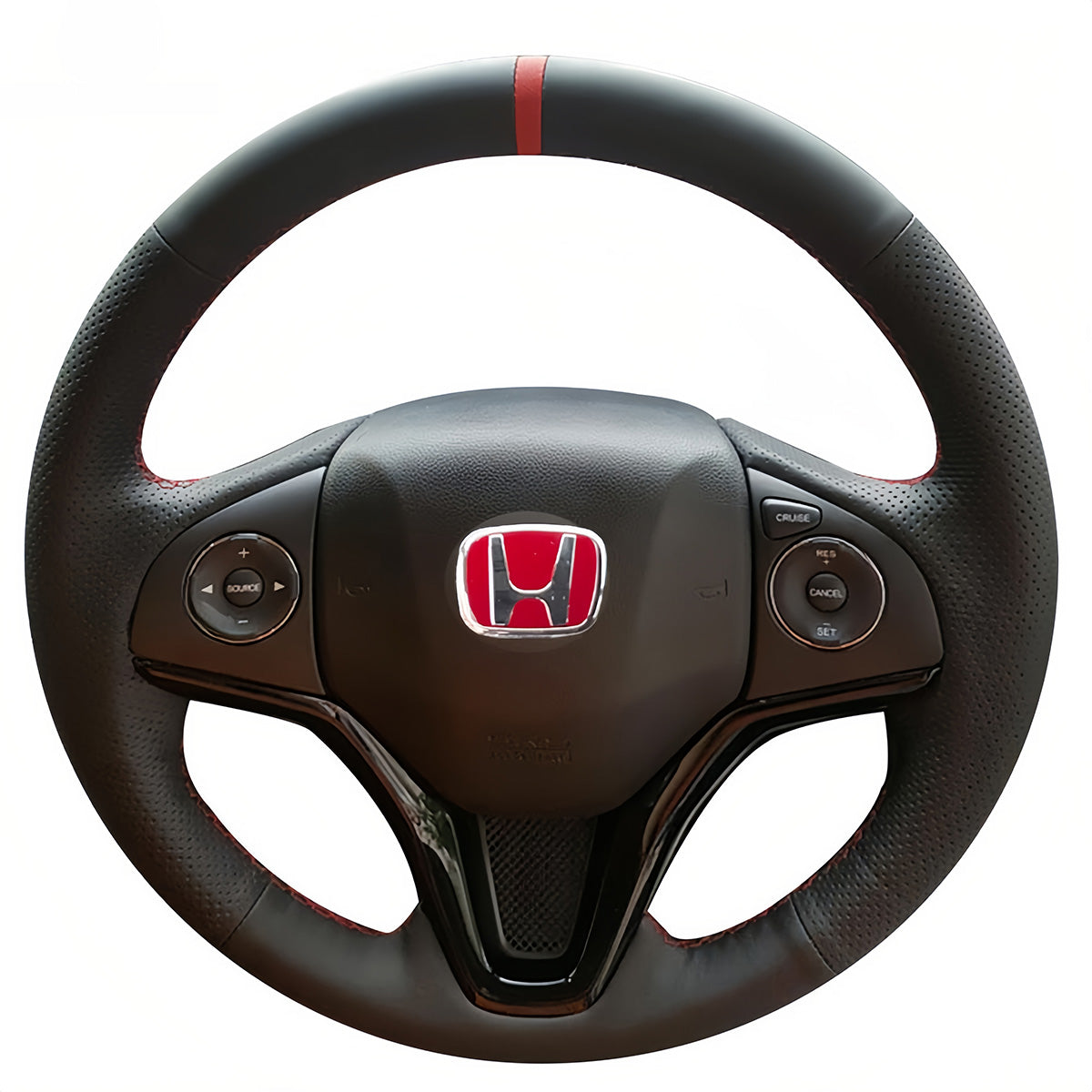 Steering Wheel Cover for Honda HR-V HRV Fit Jazz City 2014-2021