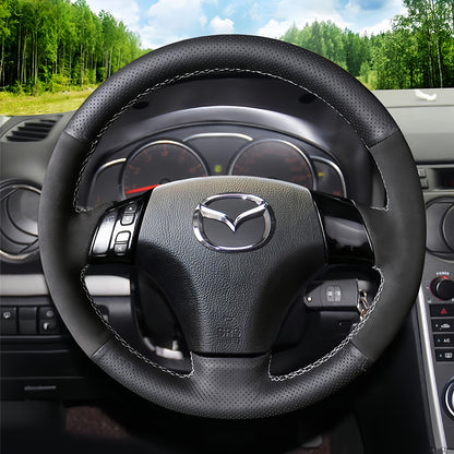 Steering Wheel Cover for Mazda 3 Axela 5 6 Atenza MPV 2003-2010