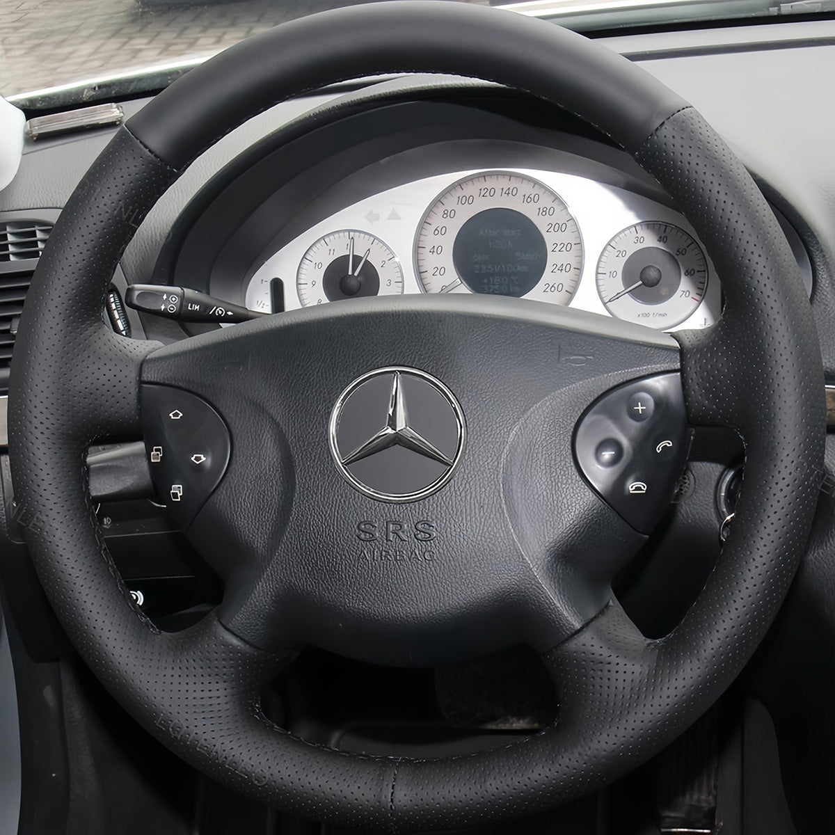 Steering Wheel Cover for Mercedes-Benz E-Class W211 G-Class W463 2003-2007