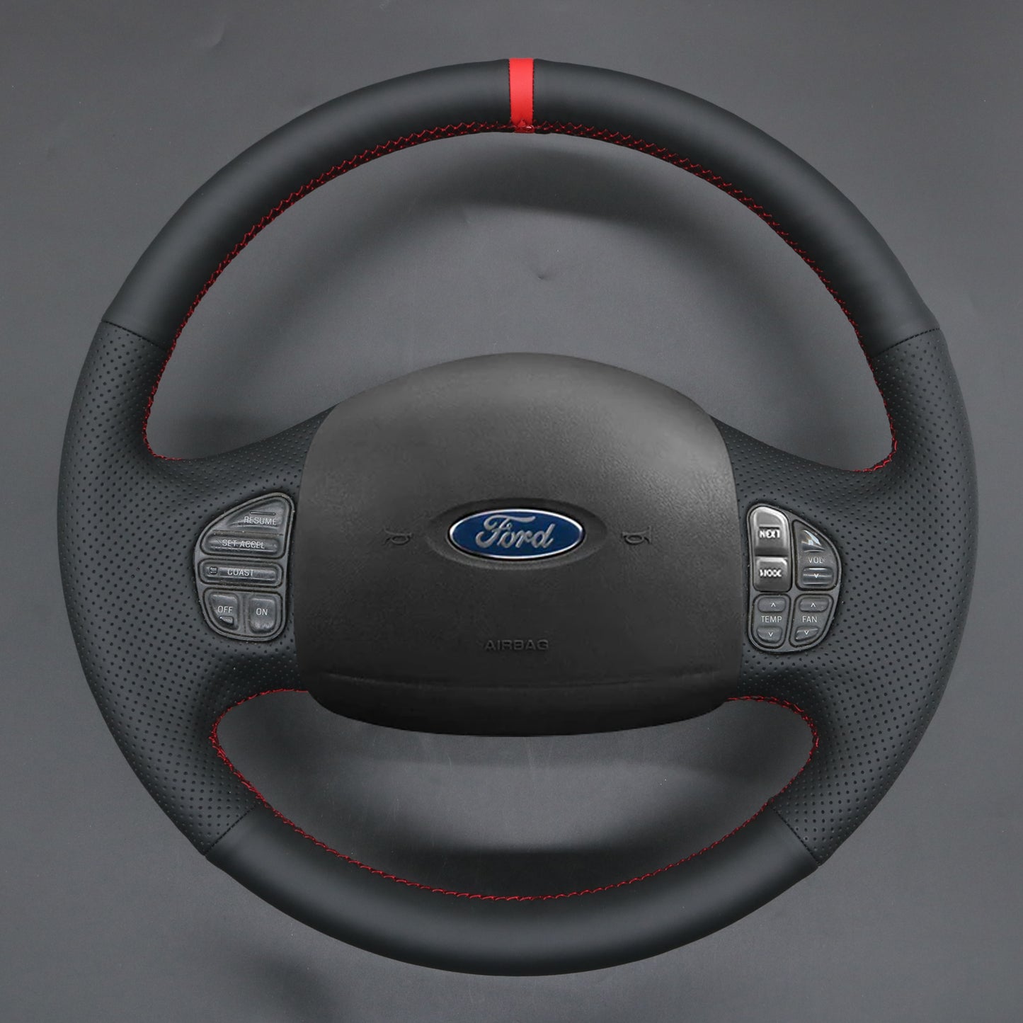 Steering Wheel Cover for Ford F-250 F-350 F-450 F-550 Excursion 1998-2007