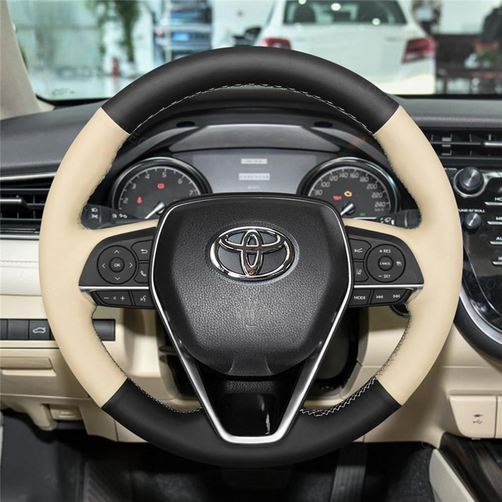 Steering Wheel Cover for Toyota Camry Corolla RAV4 Avalon 2018-2024