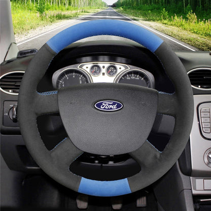 Steering Wheel Cover for Ford Focus C-Max Tourneo Transit Connect 2004-2013