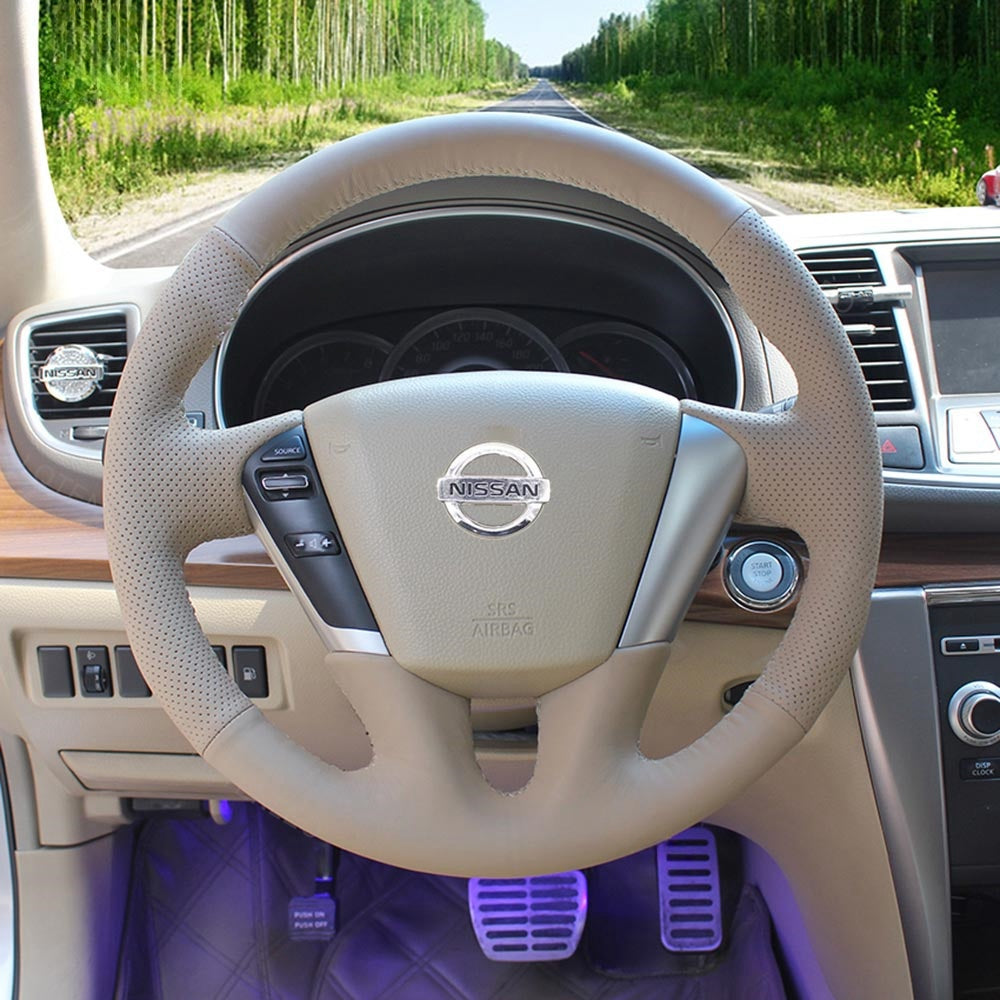 Lenkradbezug für Nissan Murano, Teana, Elgrand, E52, Maxima, Quest 2008–2021