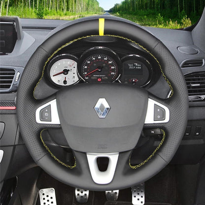 Steering Wheel Cover for Renault Megane Scenic 3 Grand Scenic Kangoo 2 Fluence ZE 2008-2020