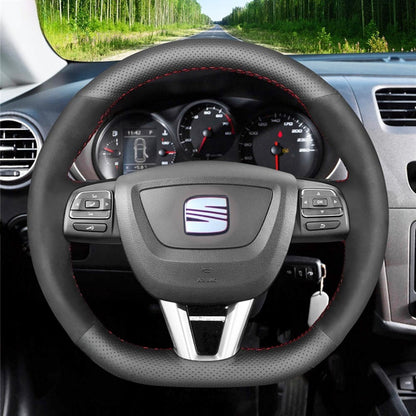 Steering Wheel Cover for Seat Leon Cupra Toledo Alhambra Altea 2008-2015