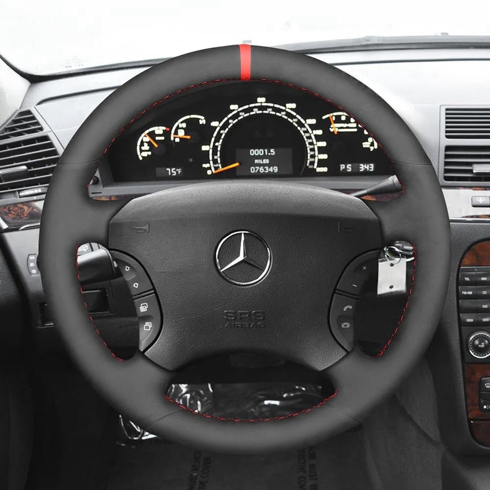 Steering Wheel Cover for Mercedes-Benz CL-Class C215 S-Class W220 2000-2006
