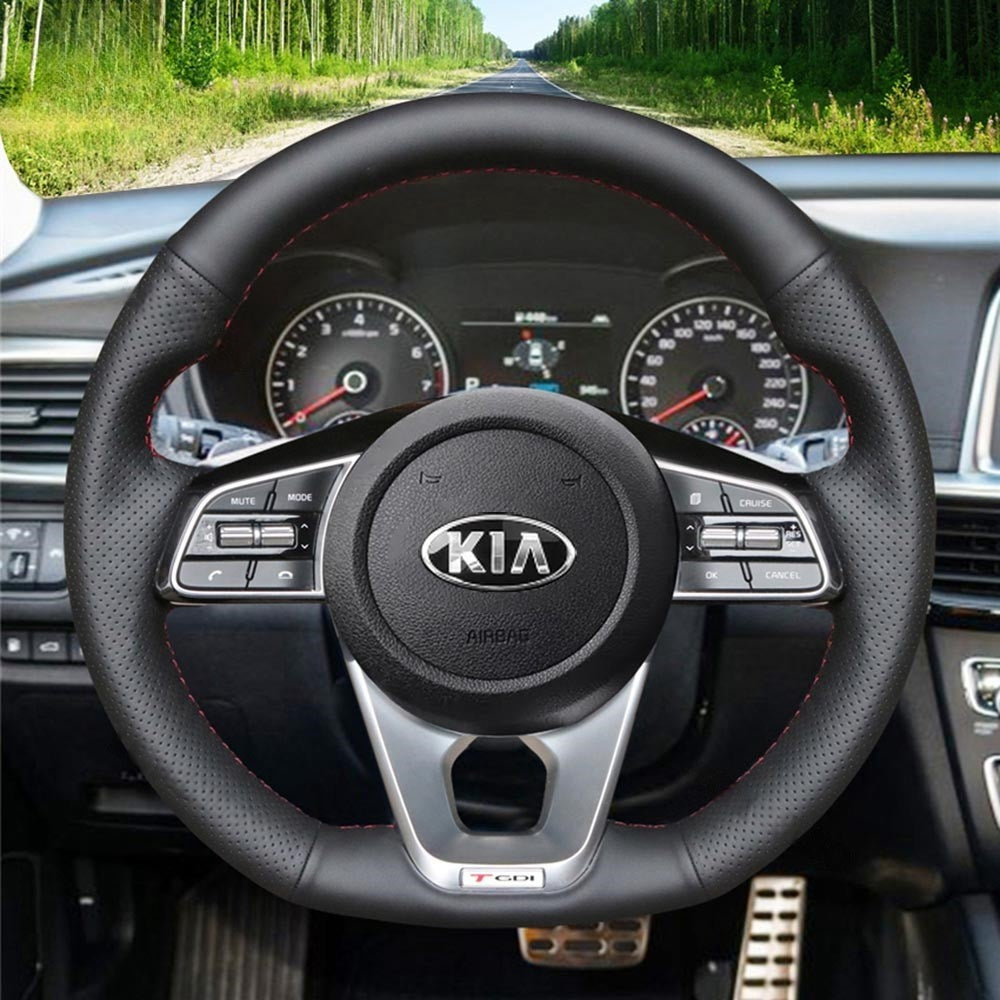 Steering Wheel Cover for Kia K5 Optima Proceed Pro Cee'd Ceed Forte Cerato 2018-2022