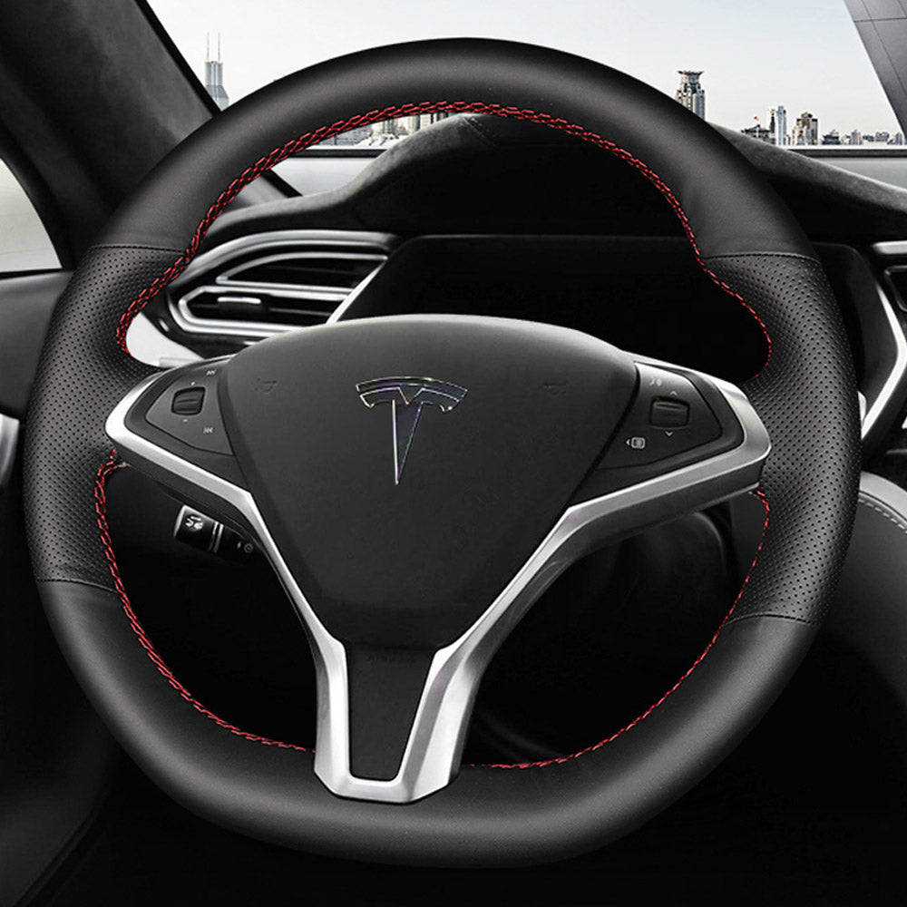 Steering Wheel Cover for Tesla Model S X 2012-2021