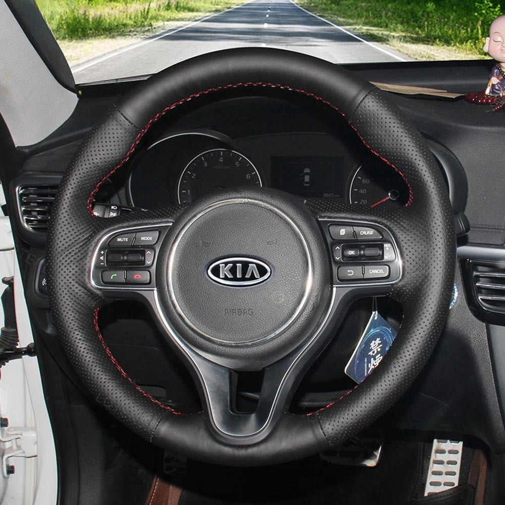 Steering Wheel Cover for Kia Sportage 4 Niro Optima 2015-2022