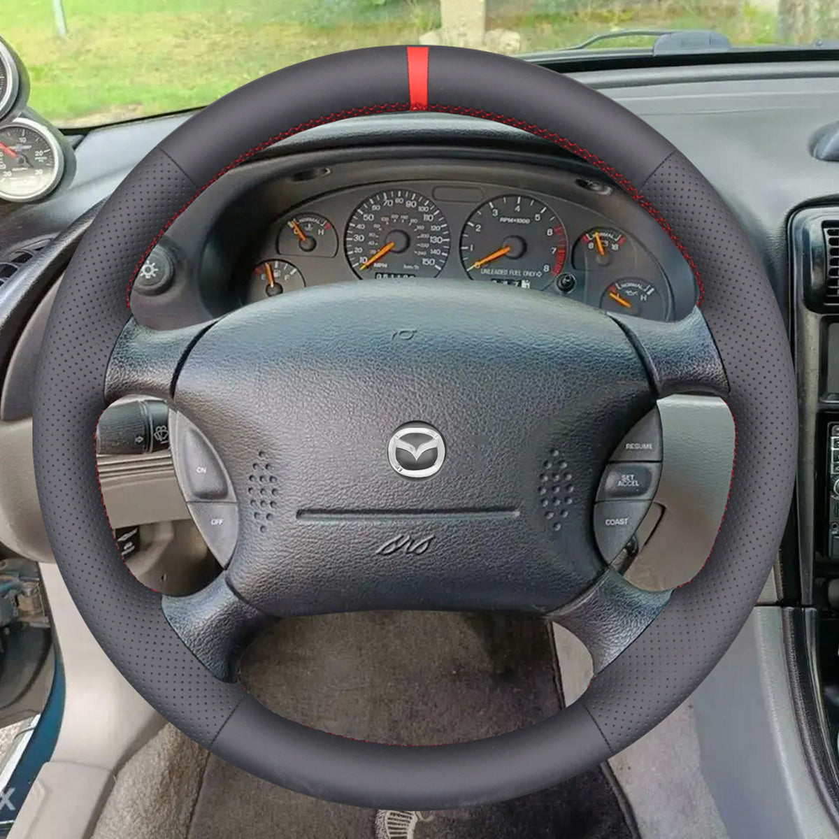 Steering Wheel Cover for Mazda B2300 B2500 B3000 B4000 1996-2002