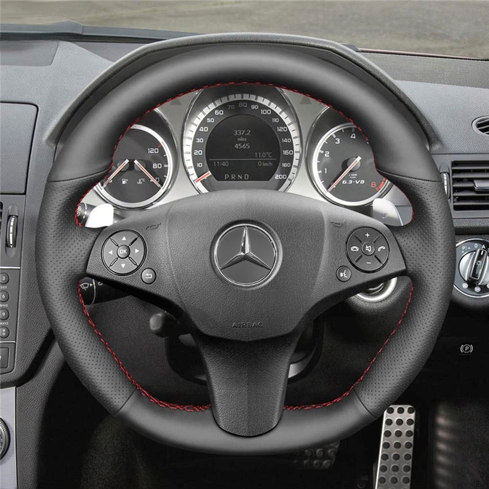 Steering Wheel Cover for Mercedes-Benz AMG C63 W204 C219 W212 R230 C197 R197