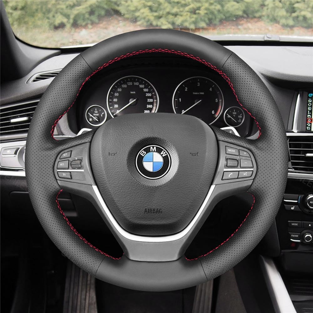 Steering Wheel Cover for BMW X3 F25 2011-2017 X4 F26 2014-2018