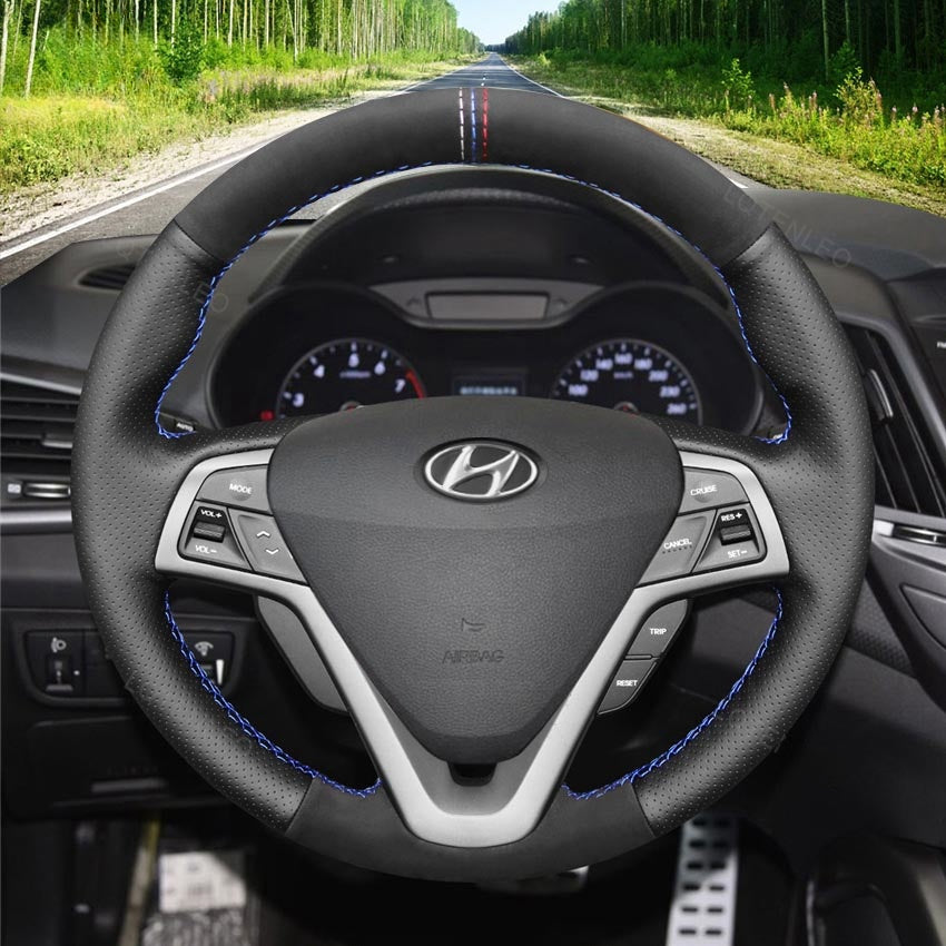 Steering Wheel Cover for Hyundai Veloster 2011-2017