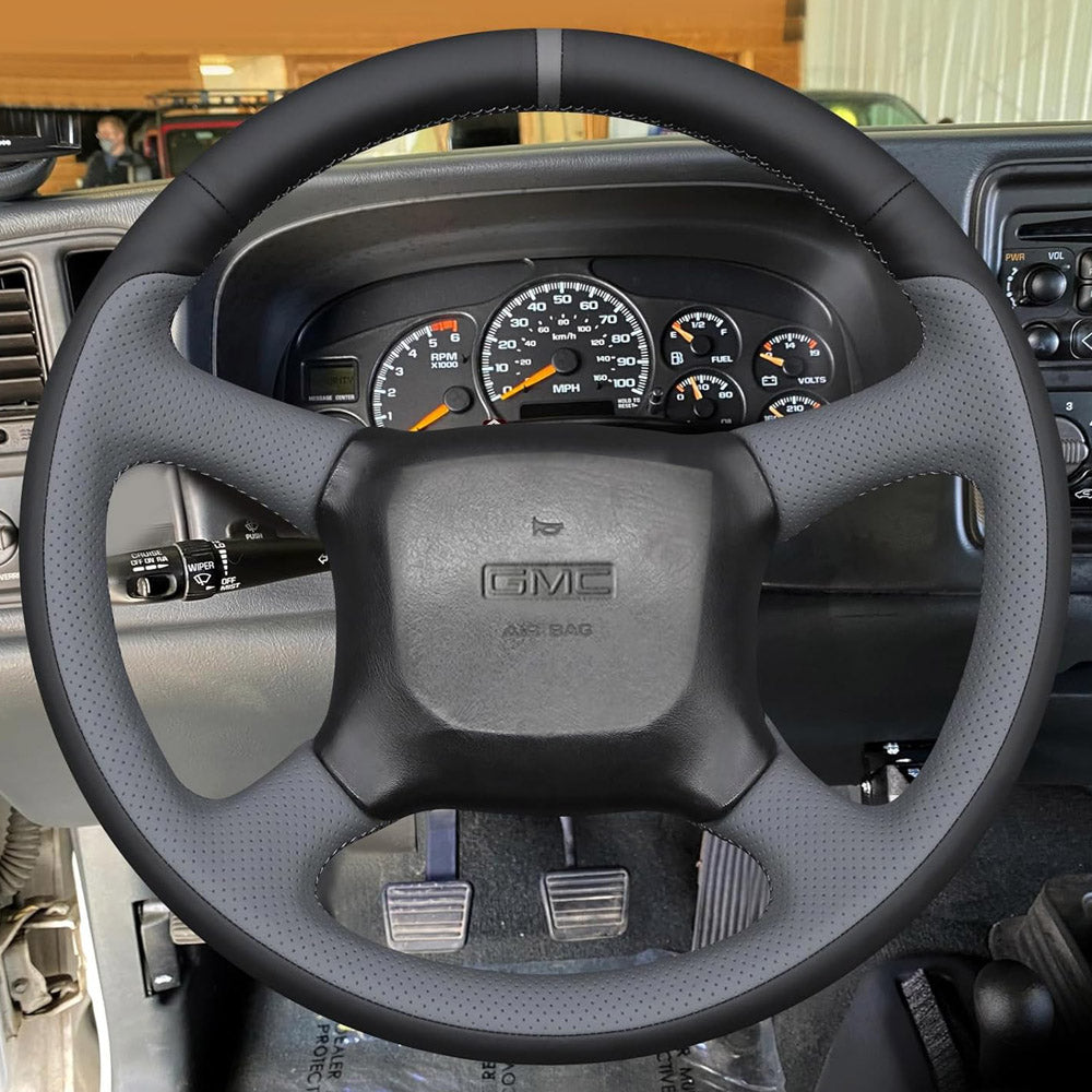 Steering Wheel Cover for GMC Sierra 1500 2500 3500 C3 Jimmy Safari Savana Sonoma Suburban TopKick C5500 C6500 C7500 Yukon
