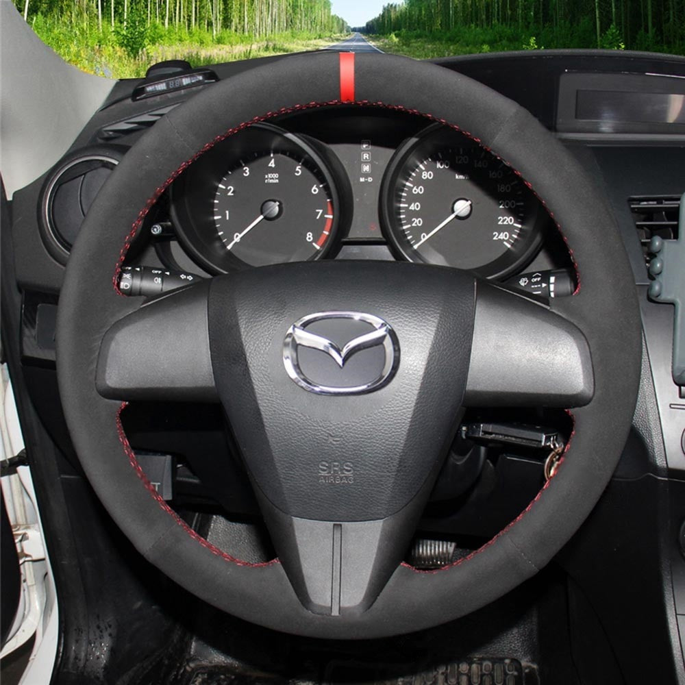 Steering Wheel Cover for Mazda 3 Axela Mazda 5/6 CX-7 CX-9 Speed3 2008-2016