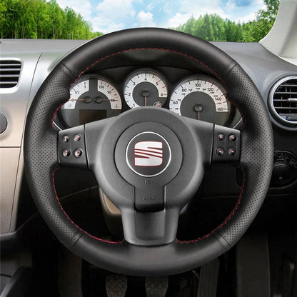 Steering Wheel Cover for Seat Leon FR Cupra MK2 1P Ibiza FR 6L 2005-2009