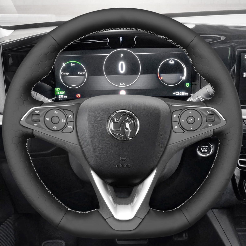 Steering Wheel Cover for Vauxhall Astra Corsa Combo Grandland X Insignia Mokka 2015-2021
