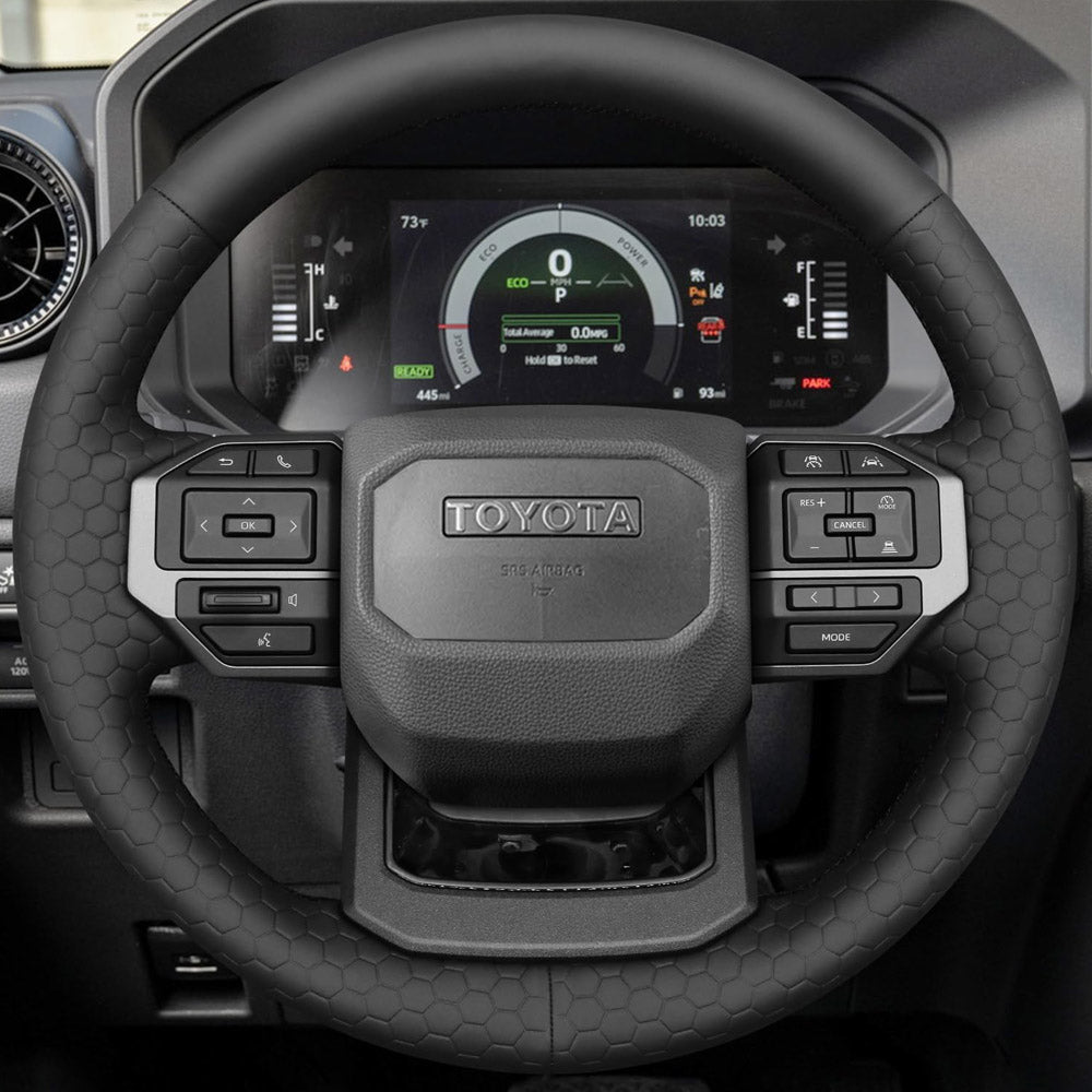 Steering Wheel Cover for Toyota Land Cruiser Prado 250 Series 2023-2026