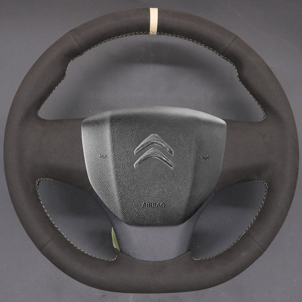 Steering Wheel Cover for Citroen Jumpy Spacetourer Dispatch C3 C3-XR C4 2015-2022