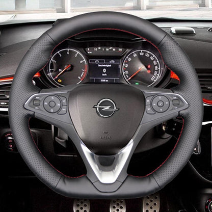 Steering Wheel Cover for Opel Vauxhall Astra K Corsa E F Combo Life Grandland X Insignia Mokka / Holden Calais Commodore