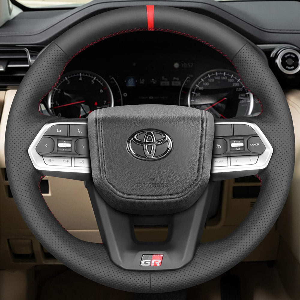 Steering Wheel Cover for Toyota Land Cruiser 300 J300 LC300 2021-2024