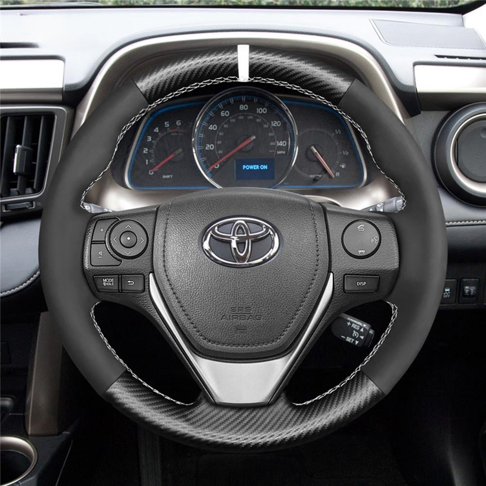Steering Wheel Cover for Toyota RAV4 Corolla Corolla iM Auris Isis Scion iM 2012-2019
