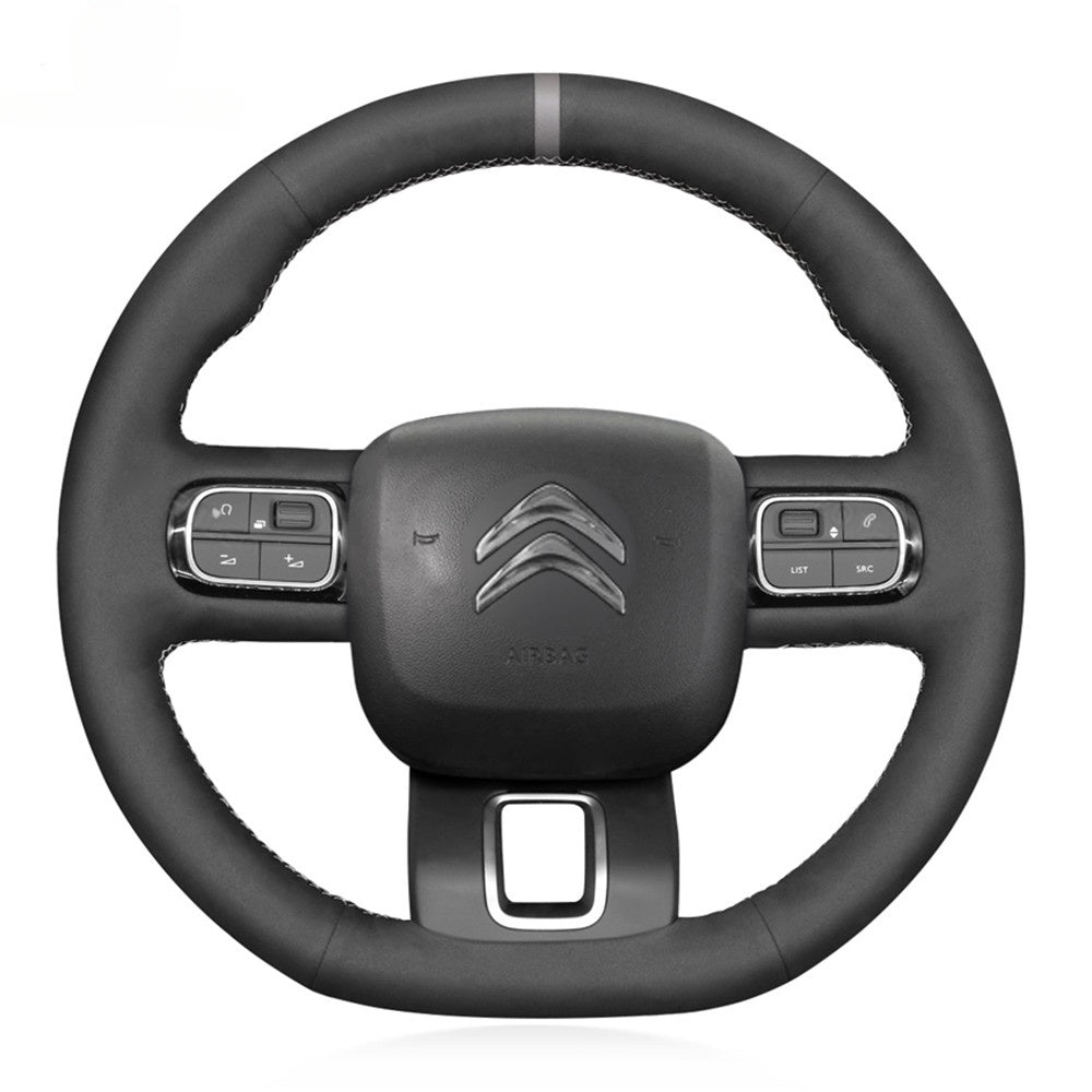 Steering Wheel Cover for Citroen C3 C5 Aircross Berlingo 2016-2022