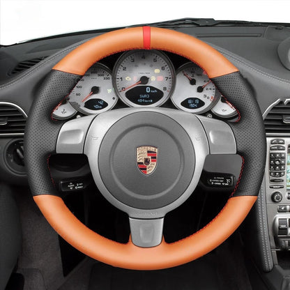 Steering Wheel Cover for Porsche 911 997 Boxster 987 Cayman 987 2004-2010