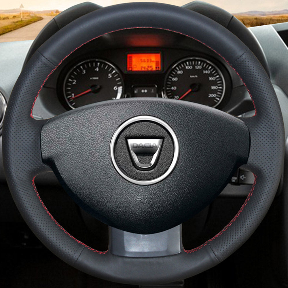 Steering Wheel Cover for Dacia Duster Dokker Lodgy Logan Sandero 2010-2017