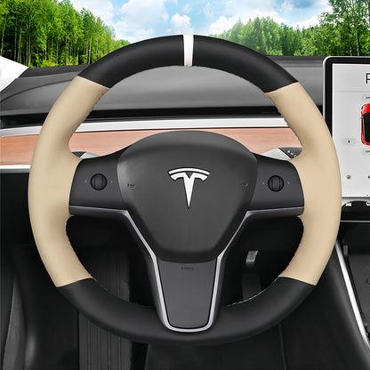 Steering Wheel Cover for Tesla Model 3 Y 2017-2023