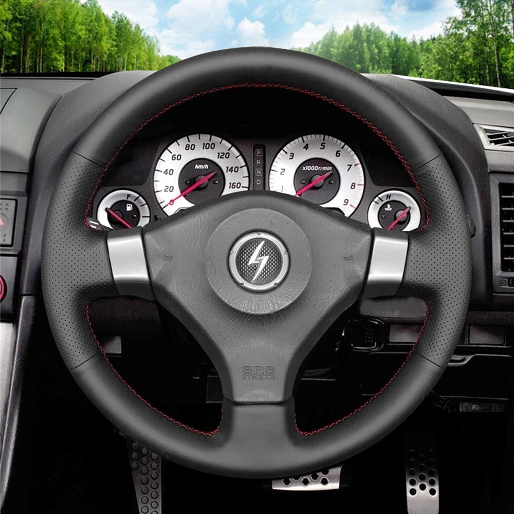 Steering Wheel Cover for Nissan 200SX S15 Silvia Skyline GT-R R34 1998-2002