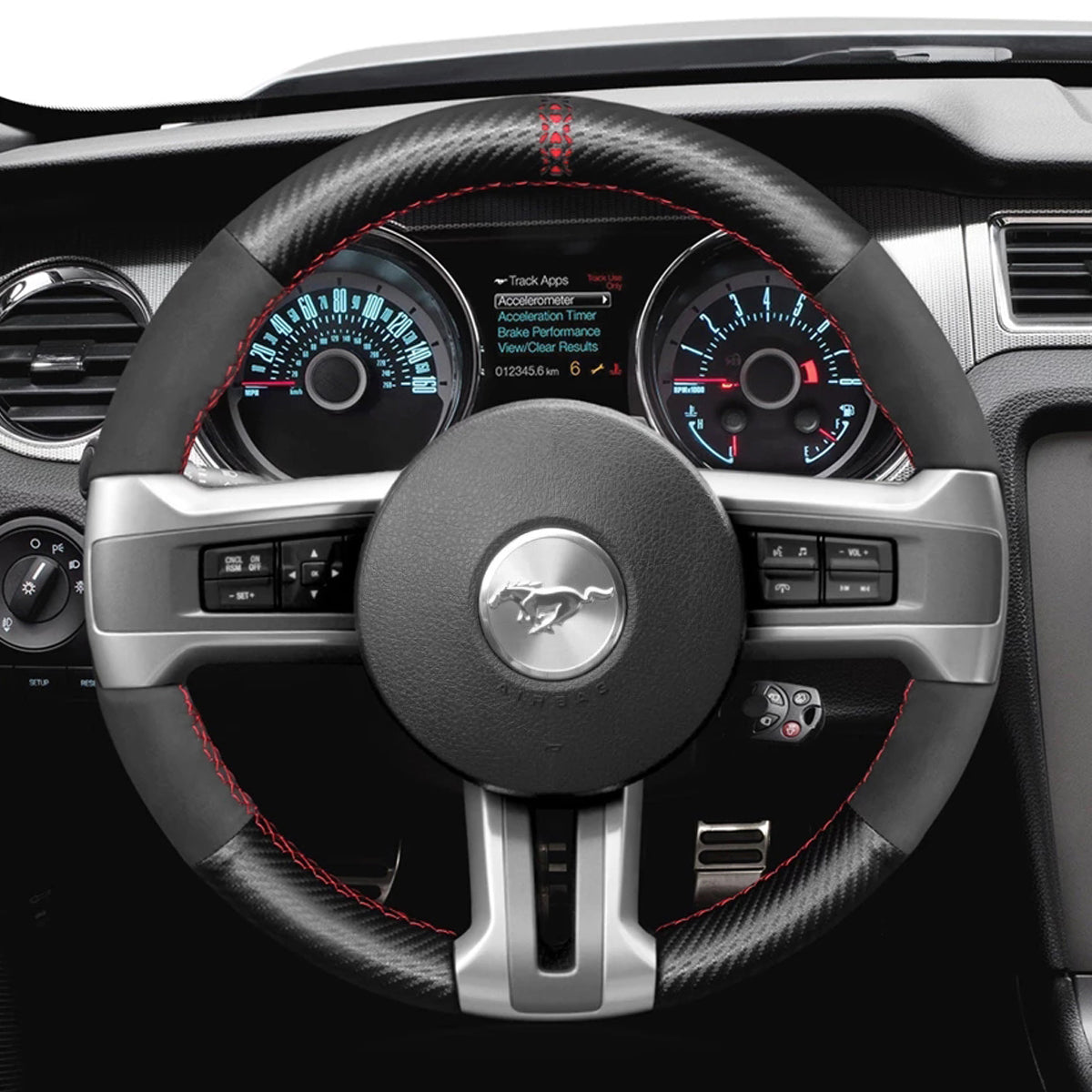 Steering Wheel Cover for Ford Mustang 2009-2014