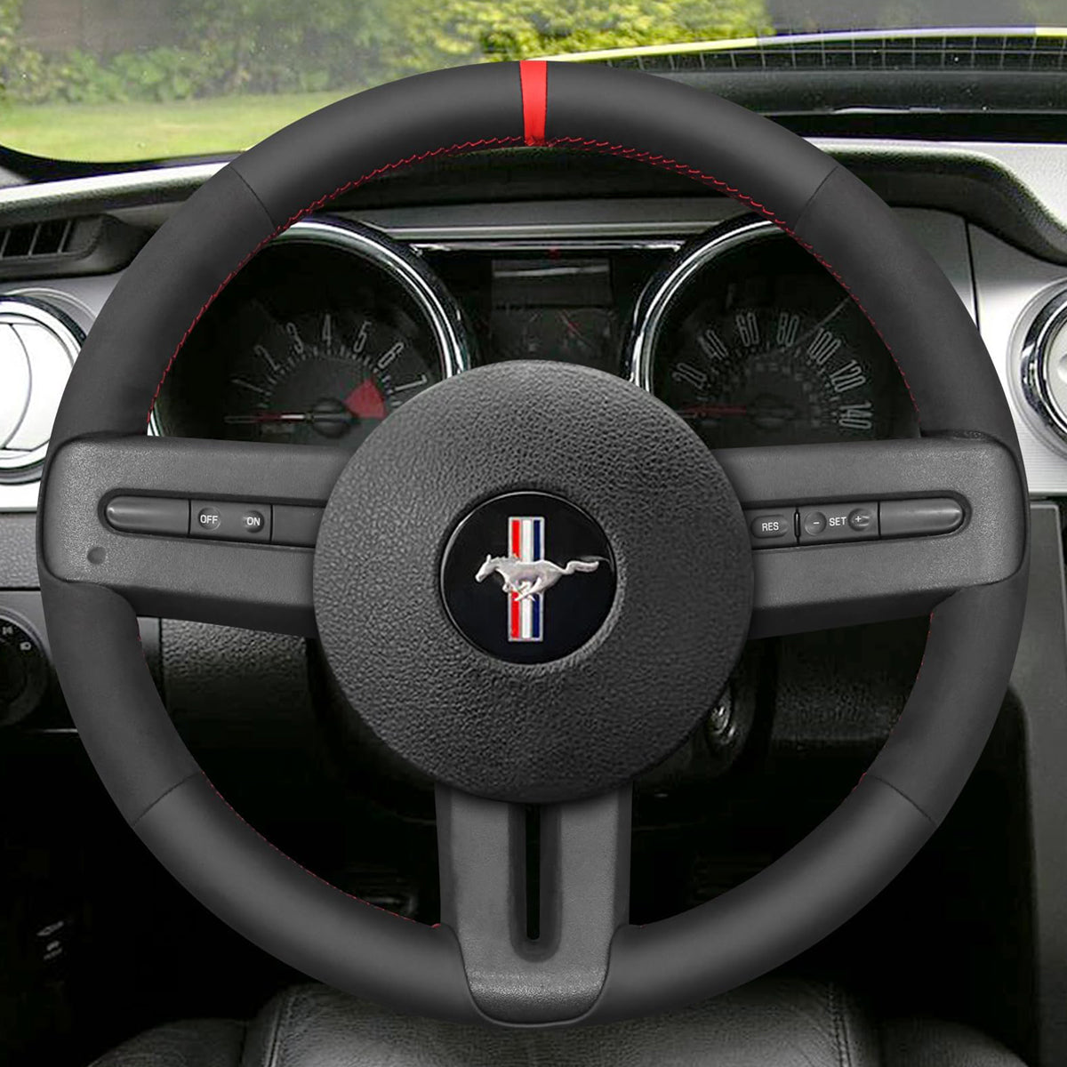 Steering Wheel Cover for Ford Mustang 2005-2012