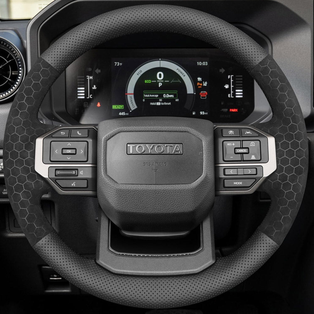 Steering Wheel Cover for Toyota Land Cruiser Prado 250 Series 2023-2026