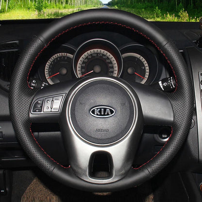 Steering Wheel Cover for Kia Forte Koup Forte5 Soul Rio Rio5 Picanto 2009-2019