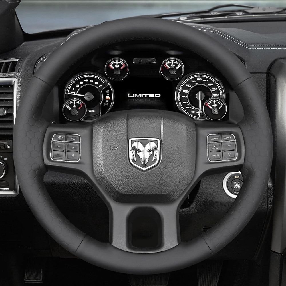 Steering Wheel Cover for Dodge RAM 1500 Classic 2500 3500 5500 2011-2023