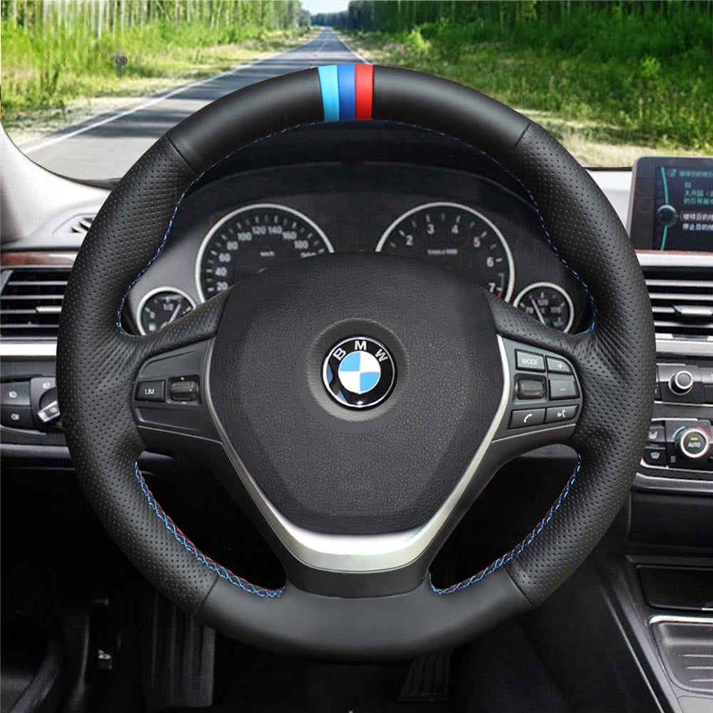 Steering Wheel Cover for BMW F20 F21 F22 F23 F30 F31 F32 F33 F34 F36